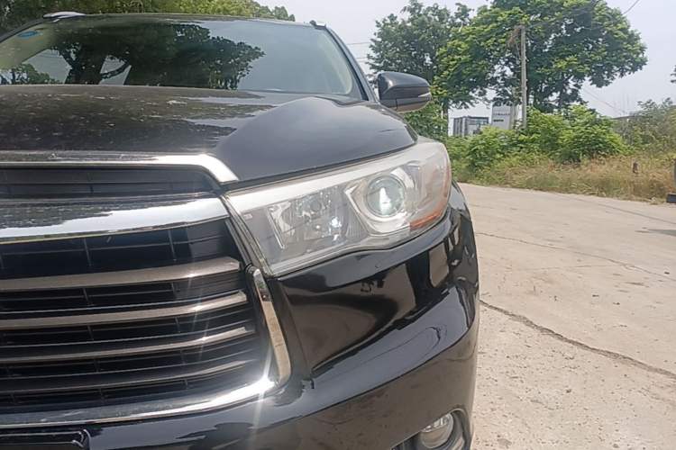 Used Toyota Highlander 2017 2.0T Two-Wheel Drive Elite Version 7 Seats Left Front Headlight