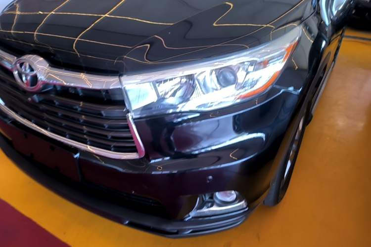 Used Toyota Highlander 2017 2.0T Four-Wheel Drive Luxury Edition 7 Seats Left Front Headlight