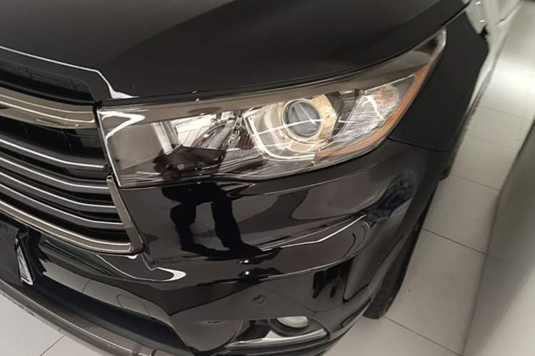 Used Toyota Highlander 2017 2.0T Four-Wheel Drive Black Edition Limited Model Left Front Headlight