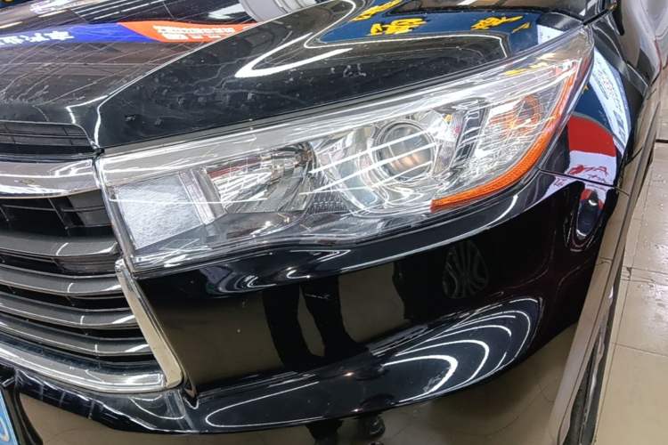 Used Toyota Highlander 2017 2.0T Four-Wheel Drive Luxury Edition 7 Seats Left Front Headlight