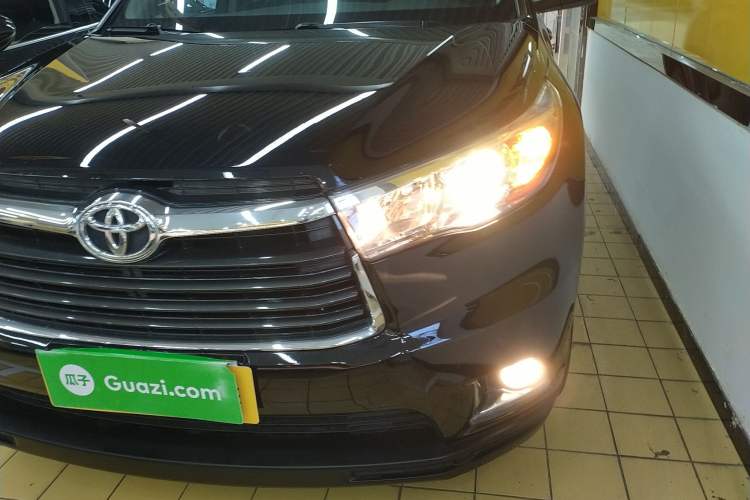 Used Toyota Highlander 2017 2.0T Four-Wheel Drive Luxury Edition 7 Seats Left Front Headlight