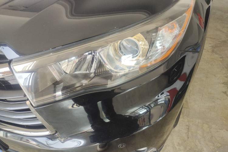 Used Toyota Highlander 2017 2.0T Four-Wheel Drive Black Edition Limited Model Left Front Headlight