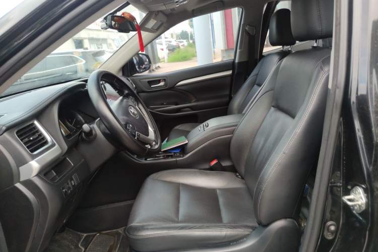 Used Toyota Highlander 2017 2.0T Four-Wheel Drive Black Edition Limited Model Left Front Seat