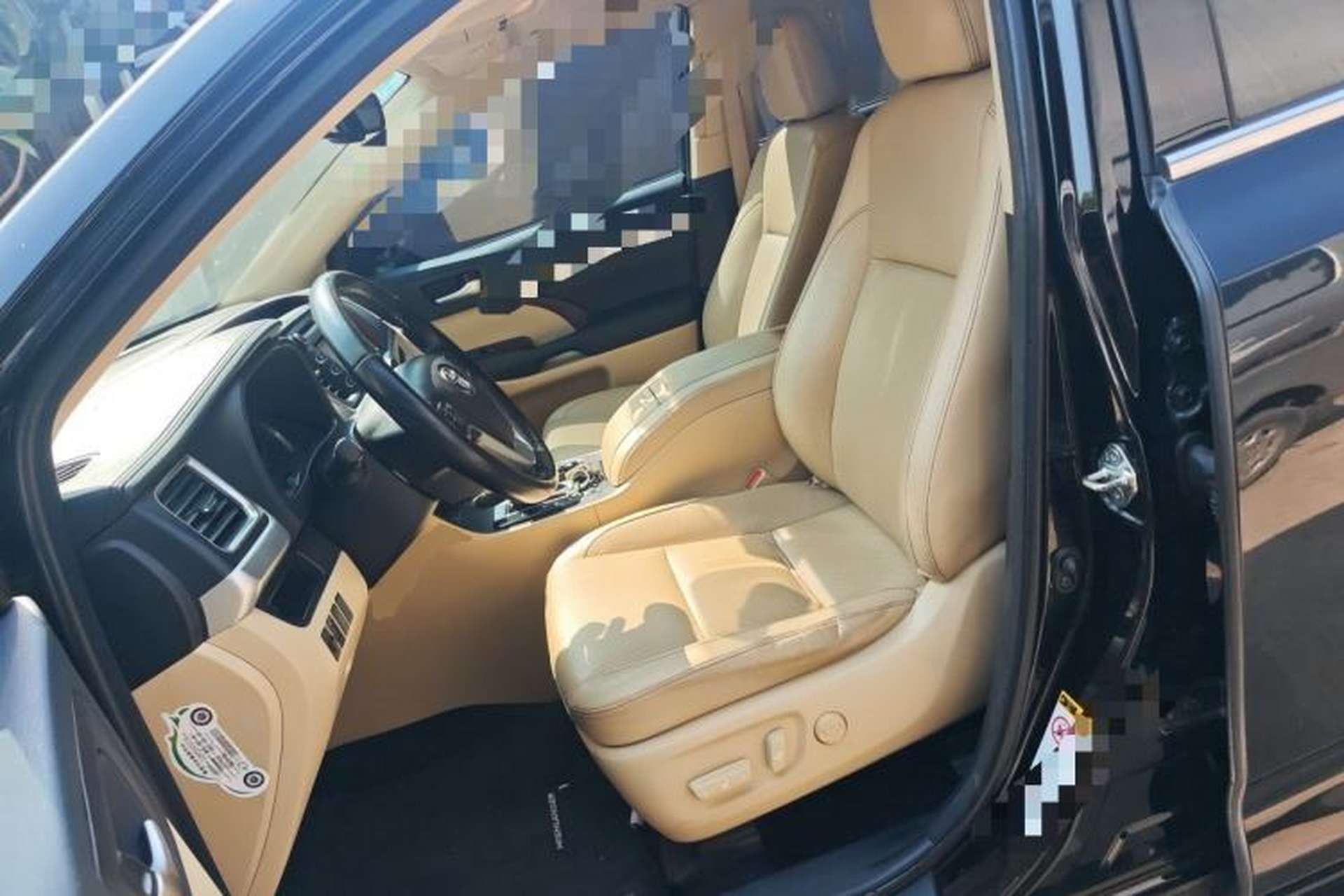 Used Toyota Highlander 2017 2.0T Four-Wheel Drive Luxury Edition 7 Seats Left Front Seat