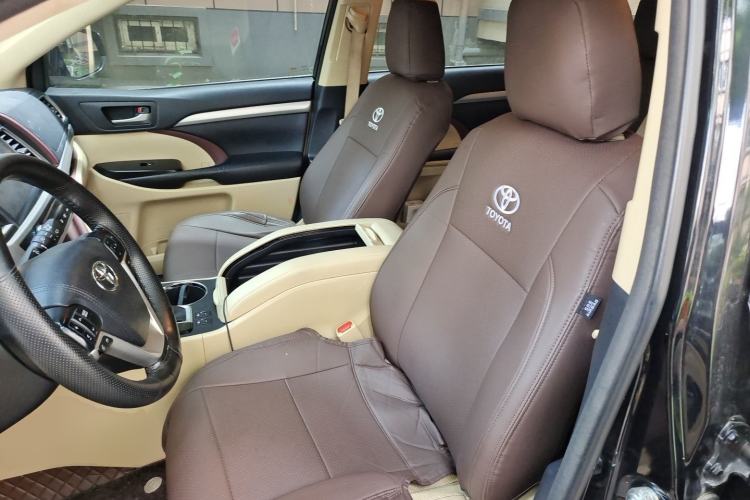 Used Toyota Highlander 2017 2.0T Four-Wheel Drive Luxury Edition 7 Seats Left Front Seat