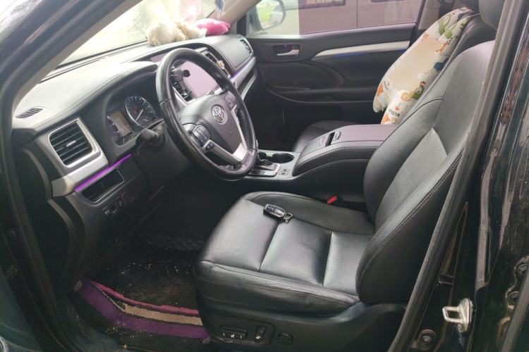 Used Toyota Highlander 2017 2.0T Four-Wheel Drive Luxury Edition 7 Seats Left Front Seat