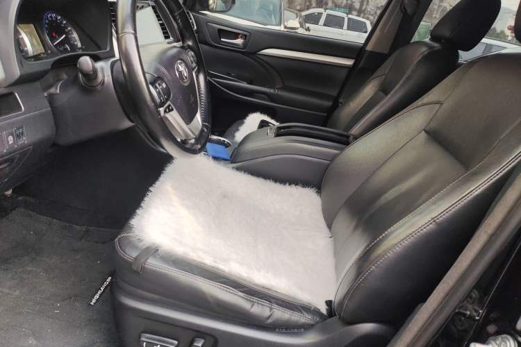 Used Toyota Highlander 2017 2.0T Four-Wheel Drive Black Edition Limited Model Left Front Seat