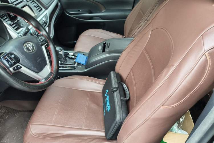 Used Toyota Highlander 2017 2.0T Four-Wheel Drive Black Edition Limited Model Left Front Seat