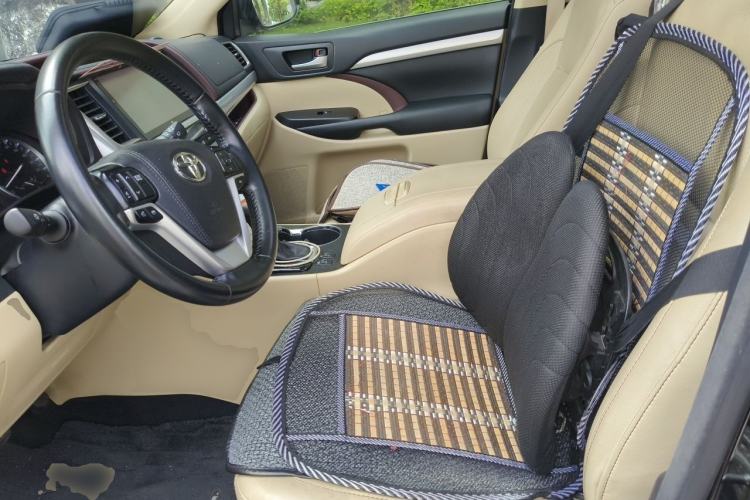 Used Toyota Highlander 2017 2.0T Four-Wheel Drive Luxury Edition 7 Seats Left Front Seat