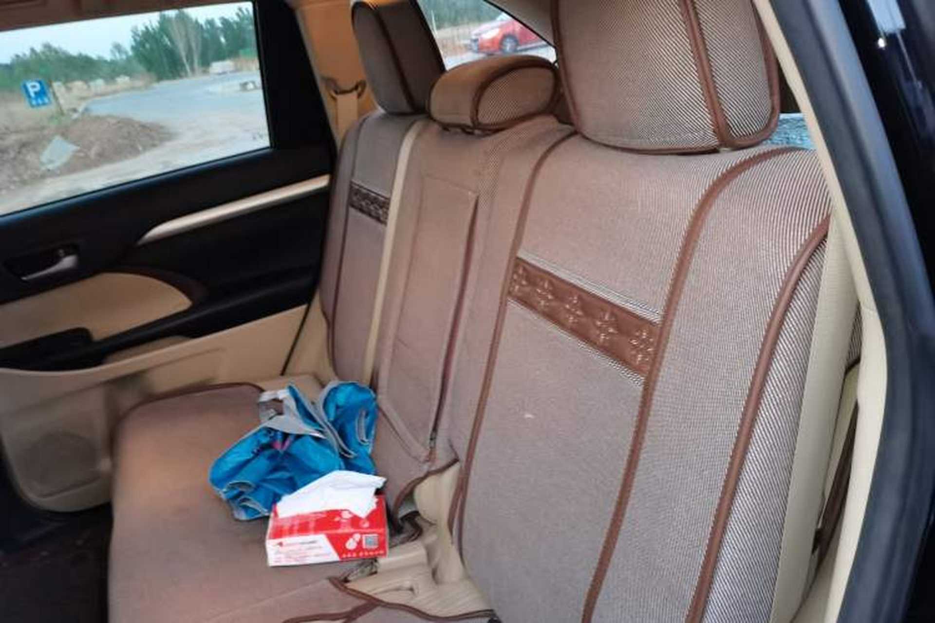 Used Toyota Highlander 2017 2.0T Four-Wheel Drive Elite Edition 7-Seater Left Rear Seat