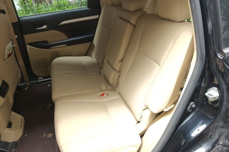 Used Toyota Highlander 2017 2.0T Four-Wheel Drive Elite Edition 7-Seater Left Rear Seat