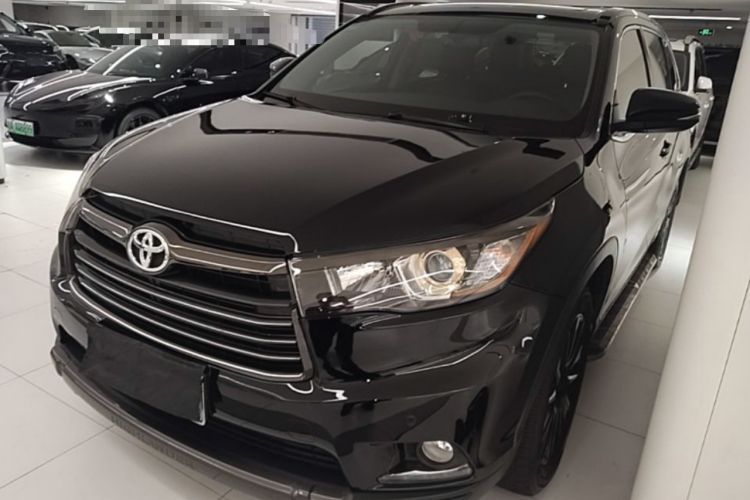 Used Toyota Highlander 2017 2.0T Four-Wheel Drive Black Edition Limited Model Guazi used car, China used car export, Used car for sale, Used  cars, Cheapest cars for sale
