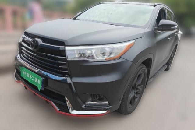 Używany Toyota Highlander 2017 2.0T Two-Wheel Drive Luxury Edition 7 Seats