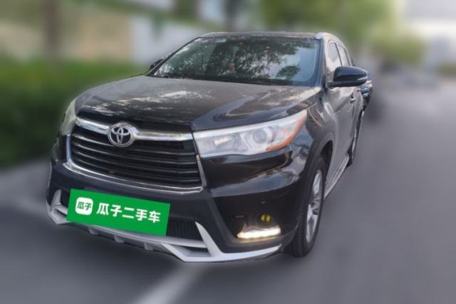 Used Toyota Highlander 2017 2.0T Four-Wheel Drive Luxury Edition 7 Seats