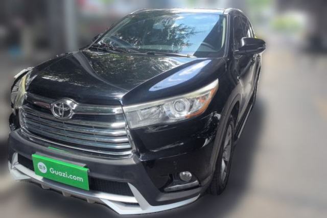 Used Toyota Highlander 2017 2.0T Four-Wheel Drive Luxury Edition 7 Seats