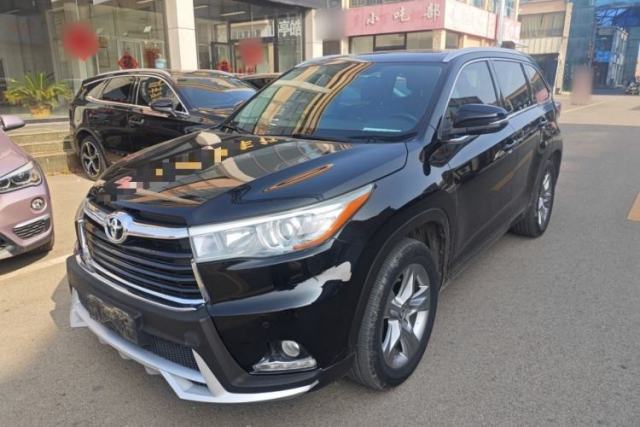 Used Toyota Highlander 2017 2.0T Four-Wheel Drive Luxury Edition 7 Seats
