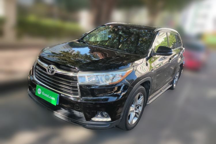 Used Toyota Highlander 2017 2.0T Four-Wheel Drive Luxury Edition 7 Seats Guazi used car, China used car export, Used car for sale, Used cars, Cheapest cars for sale