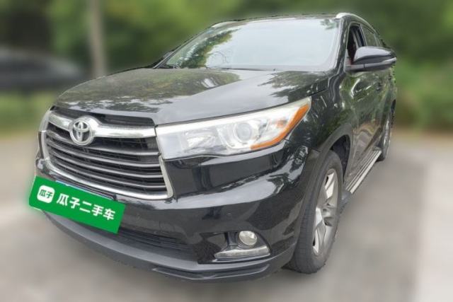 Used Toyota Highlander 2017 2.0T Four-Wheel Drive Luxury Edition 7 Seats