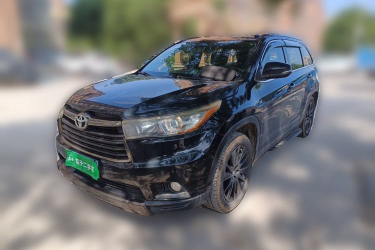 Used Toyota Highlander 2017 2.0T Four-Wheel Drive Black Edition Limited Model Guazi used car, China used car export, Used car for sale, Used Toyota cars, Cheapest cars for sale
