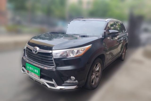 Used Toyota Highlander 2017 2.0T Four-Wheel Drive Luxury Edition 7 Seats