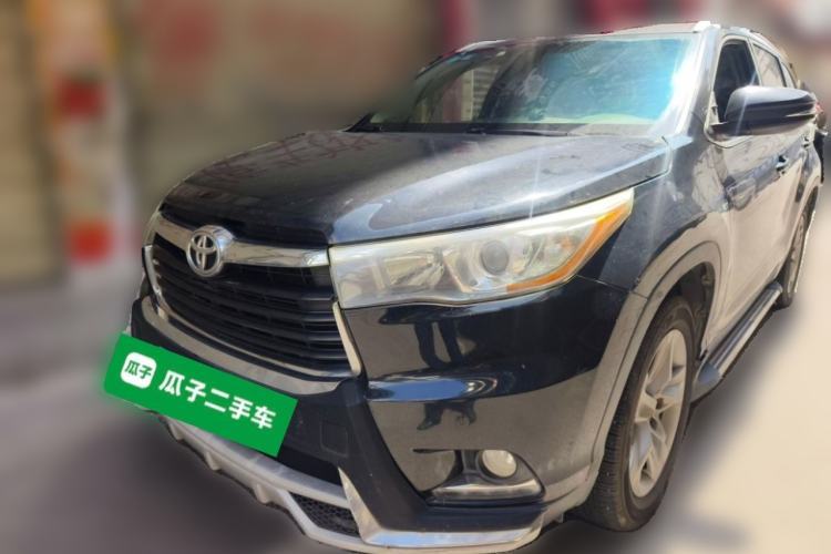 Used Toyota Highlander 2017 2.0T Two-Wheel Drive Luxury Edition 7 Seats Guazi used car, China used car export, Used car for sale, Used cars, Cheapest cars for sale