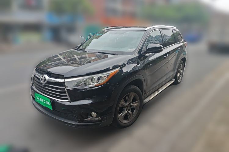 Used Toyota Highlander 2017 2.0T Four-Wheel Drive Luxury Edition 7 Seats Guazi used car, China used car export, Used car for sale, Used cars, Cheapest cars for sale