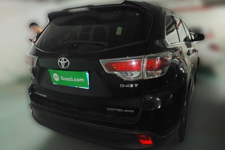 Used Toyota Highlander 2017 2.0T Four-Wheel Drive Ultimate Edition 7 Seats Rear