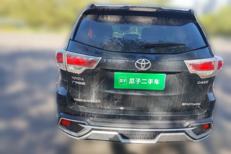 Used Toyota Highlander 2017 2.0T Four-Wheel Drive Elite Edition 7-Seater Rear