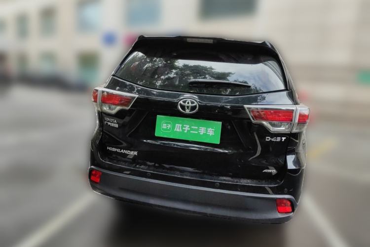 Used Toyota Highlander 2017 2.0T Four-Wheel Drive Elite Edition 7-Seater Rear