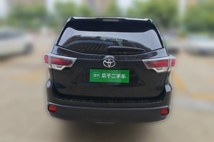 Used Toyota Highlander 2017 2.0T Four-Wheel Drive Luxury Edition 7 Seats Rear