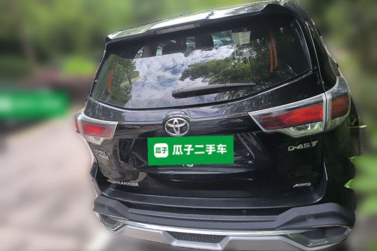 Used Toyota Highlander 2017 2.0T Four-Wheel Drive Elite Edition 7-Seater Rear