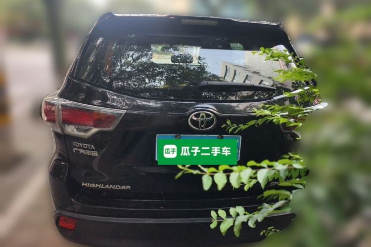 Used Toyota Highlander 2017 2.0T Four-Wheel Drive Luxury Edition 7 Seats Rear