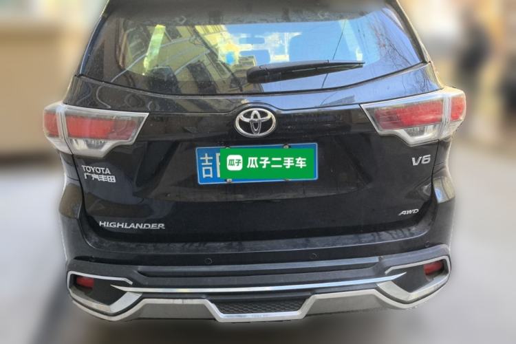 Used Toyota Highlander 2017 2.0T Four-Wheel Drive Elite Edition 7-Seater Rear