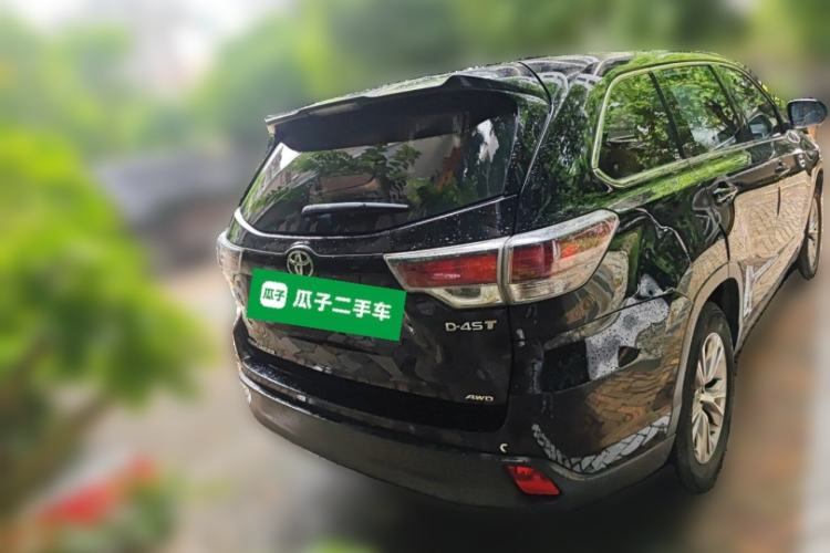 Used Toyota Highlander 2017 2.0T Four-Wheel Drive Elite Edition 7-Seater Rear