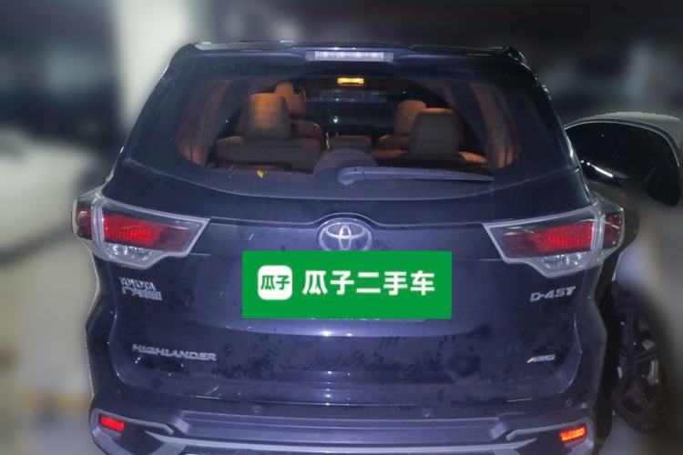 Used Toyota Highlander 2017 2.0T Four-Wheel Drive Elite Edition 7-Seater Rear