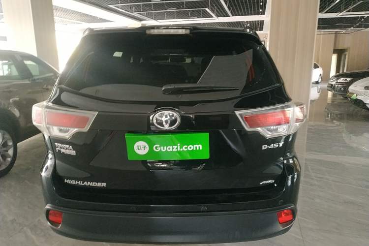 Used Toyota Highlander 2017 2.0T Four-Wheel Drive Elite Edition 7-Seater Rear
