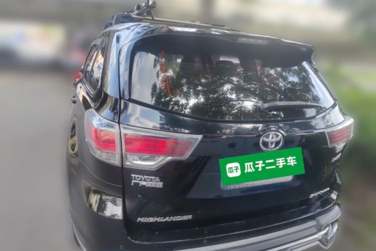Used Toyota Highlander 2017 2.0T Four-Wheel Drive Luxury Edition 7 Seats Rear