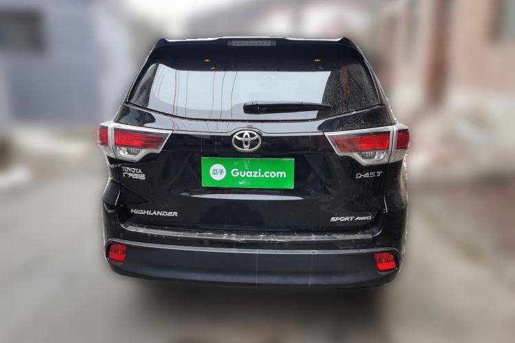 Used Toyota Highlander 2017 2.0T Four-Wheel Drive Luxury Navigation Version 7 Seats Rear