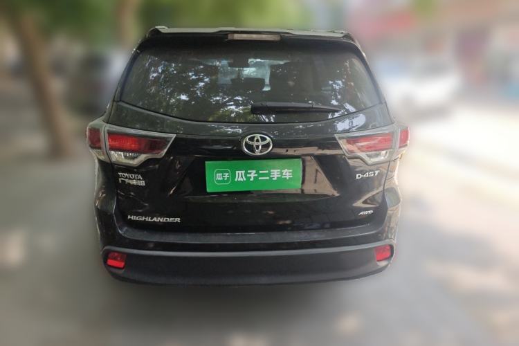 Used Toyota Highlander 2017 2.0T Four-Wheel Drive Elite Edition 7-Seater Rear