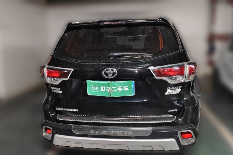 Used Toyota Highlander 2017 2.0T Four-Wheel Drive Elite Edition 7-Seater Rear