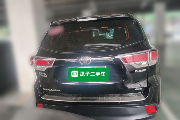 Used Toyota Highlander 2017 2.0T Four-Wheel Drive Elite Edition 7-Seater Rear