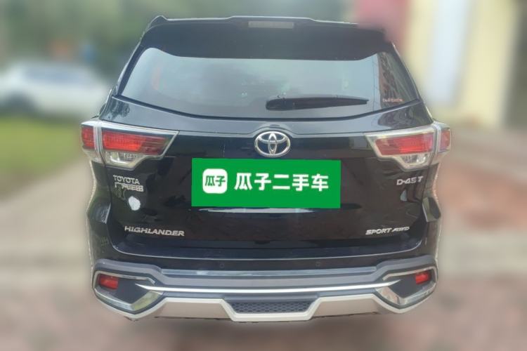 Used Toyota Highlander 2017 2.0T Four-Wheel Drive Luxury Edition 7 Seats Rear