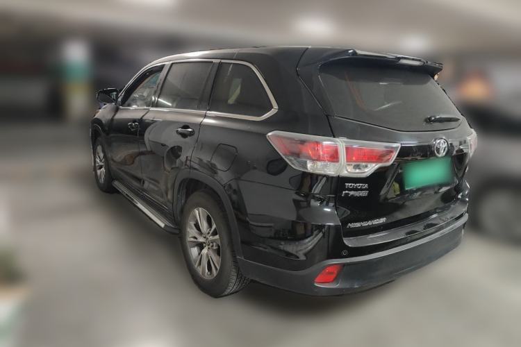 Used Toyota Highlander 2017 2.0T Four-Wheel Drive Elite Edition 7-Seater Rear Left 45 Deg