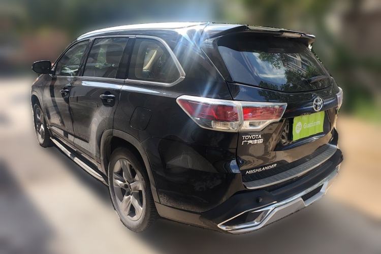 Used Toyota Highlander 2017 2.0T Two-Wheel Drive Luxury Edition 7 Seats Rear Left 45 Deg