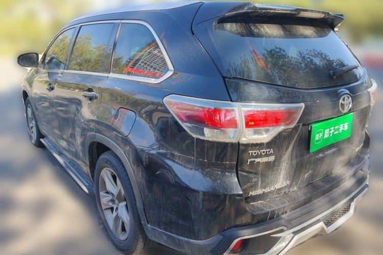 Used Toyota Highlander 2017 2.0T Four-Wheel Drive Elite Edition 7-Seater Rear Left 45 Deg