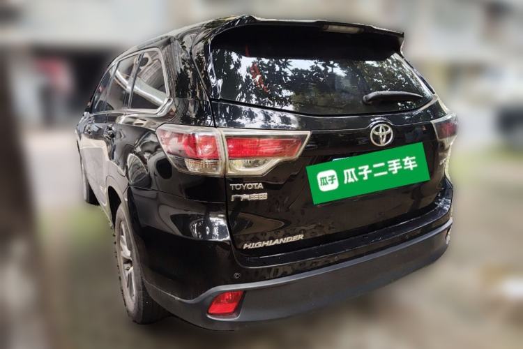 Used Toyota Highlander 2017 2.0T Two-Wheel Drive Elite Edition 5 Seats Rear Left 45 Deg