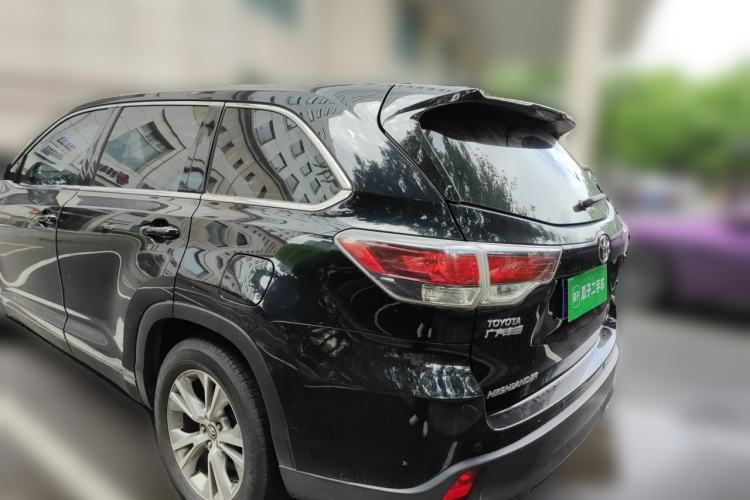 Used Toyota Highlander 2017 2.0T Four-Wheel Drive Elite Edition 7-Seater Rear Left 45 Deg