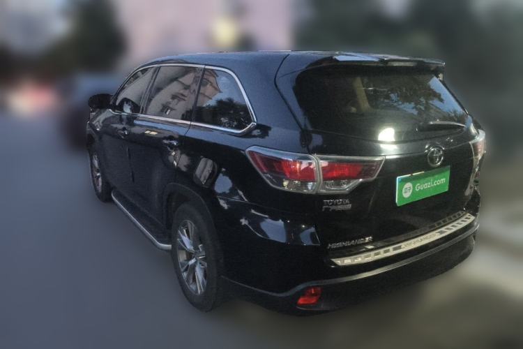 Used Toyota Highlander 2017 2.0T Two-Wheel Drive Elite Edition 5 Seats Rear Left 45 Deg