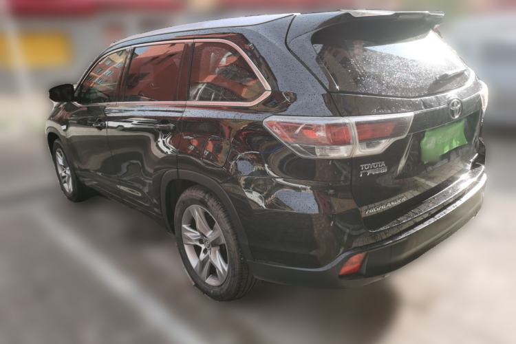 Used Toyota Highlander 2017 2.0T Four-Wheel Drive Luxury Edition 7 Seats Rear Left 45 Deg