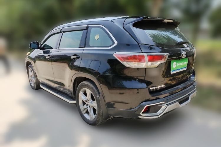 Used Toyota Highlander 2017 2.0T Two-Wheel Drive Luxury Edition 7 Seats Rear Left 45 Deg